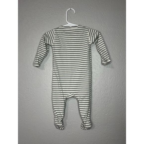 Quincy Mae Striped Footie - Picture 4 of 5